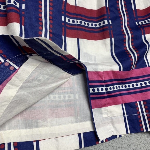 TULLE Skirt Medium Pencil Tulip High Waisted Plaid Belted Pleated Pockets - Picture 11 of 15